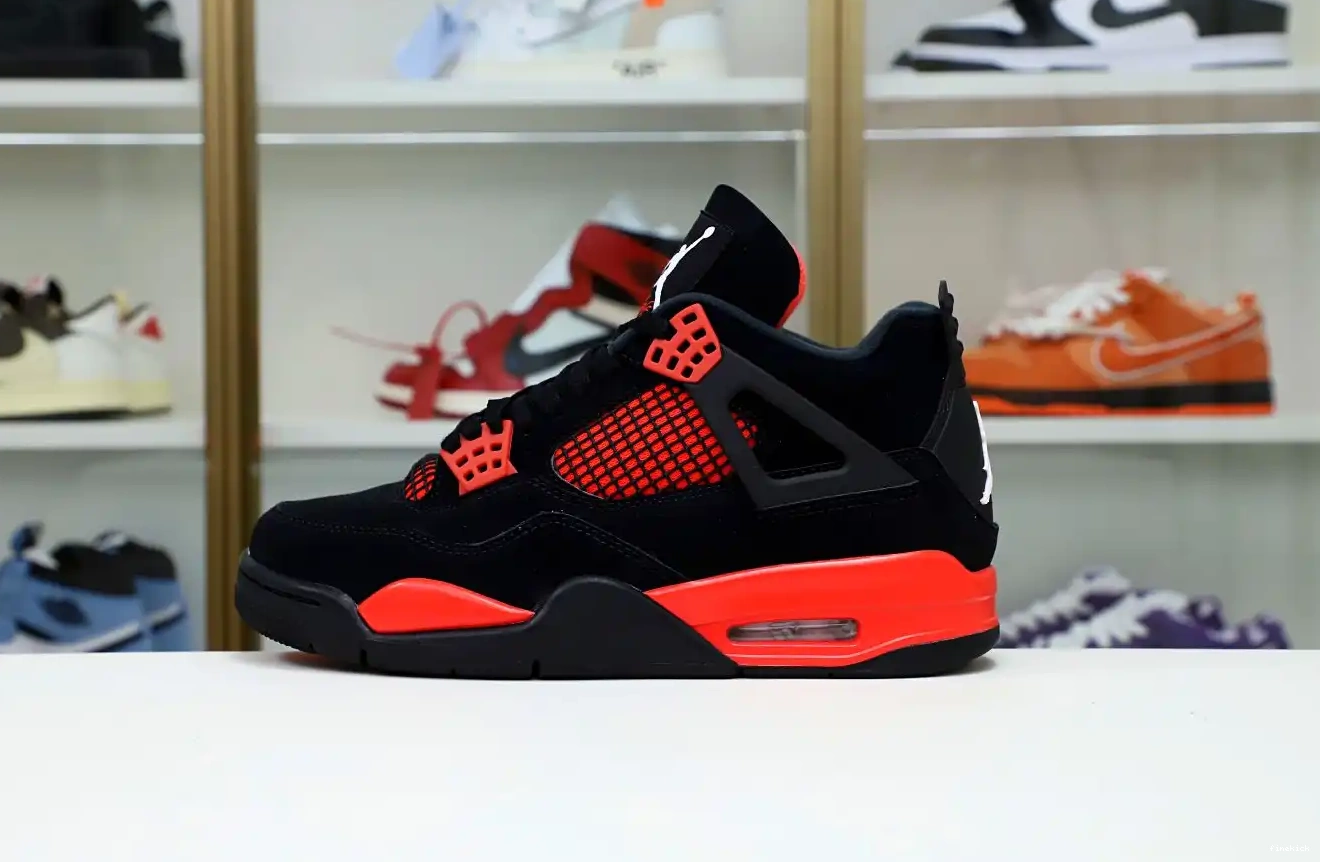 AIR RETRO 4 'RED JORDAN THUNDER' 0625